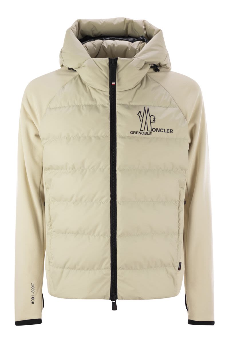 MONCLER GRENOBLE Padded Zip-Up Hoodie for Ski Enthusiasts