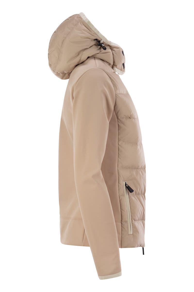 MONCLER GRENOBLE Lightweight Padded Hoodie with Adjustable Hood