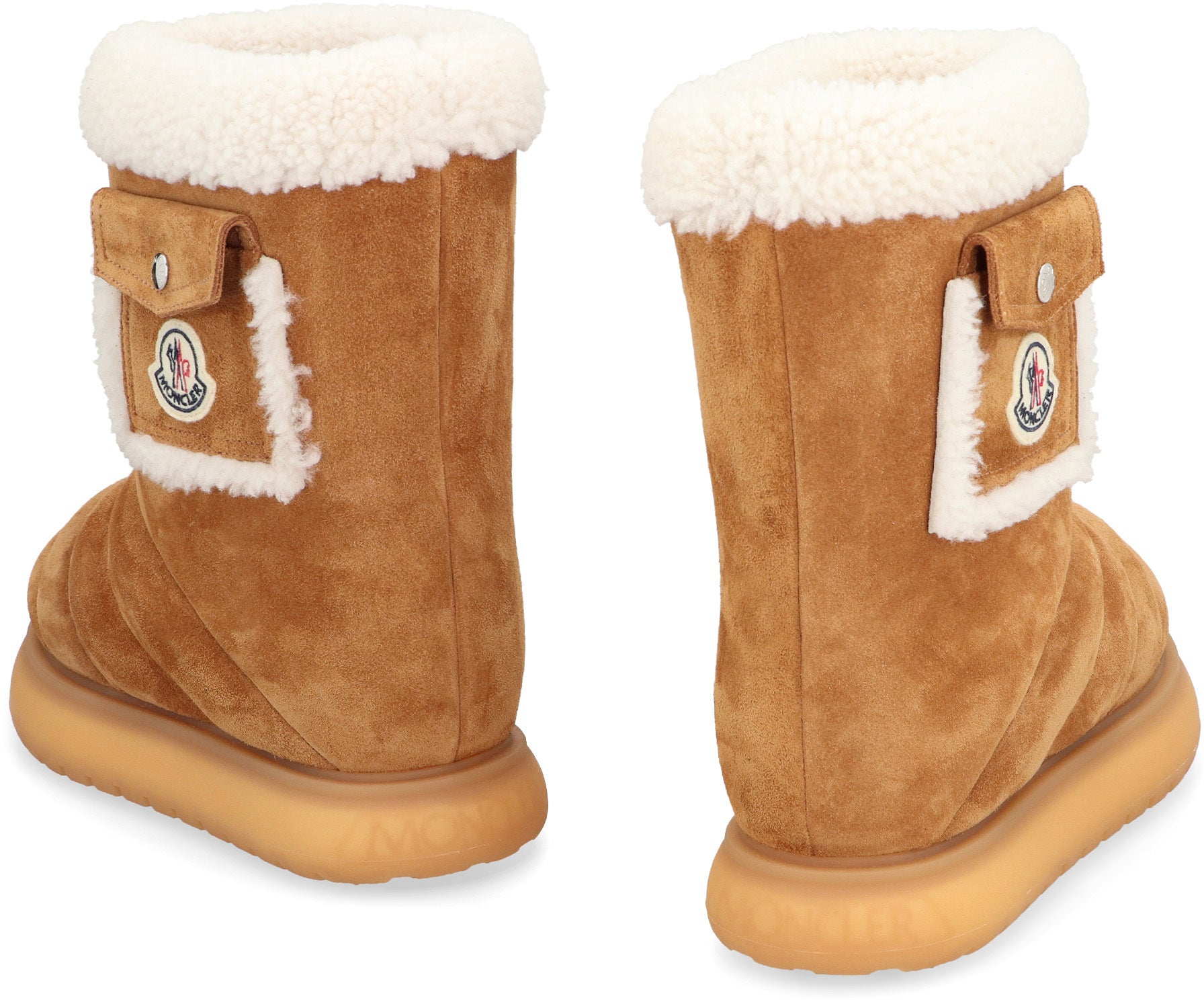 MONCLER Gaia Pocket Mid Ankle Boots - 22 cm Shaft Height