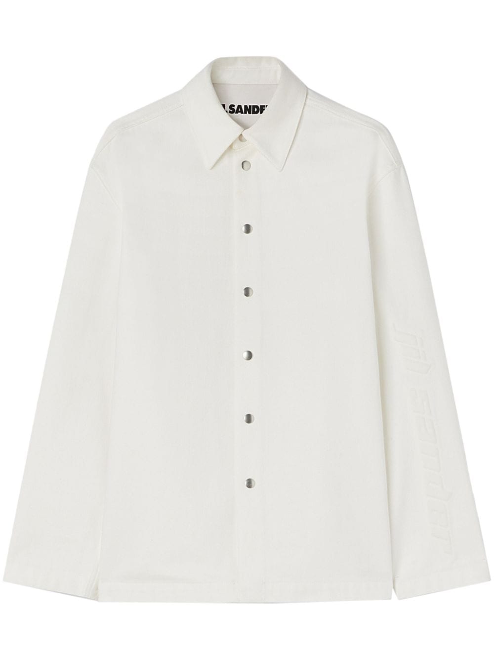 JIL SANDER Organic Cotton Denim Shirt