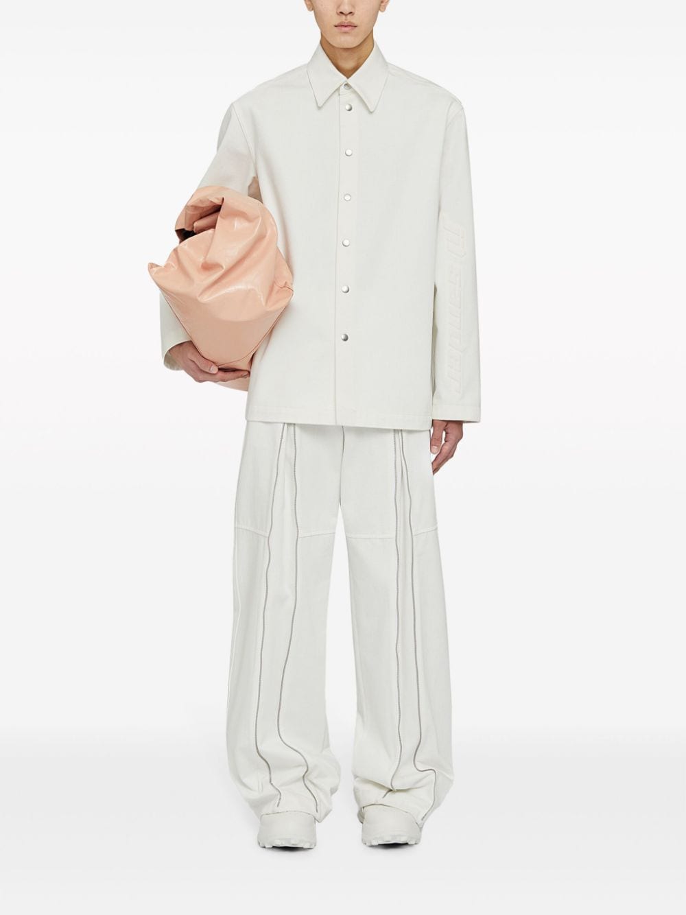 JIL SANDER Organic Cotton Denim Shirt