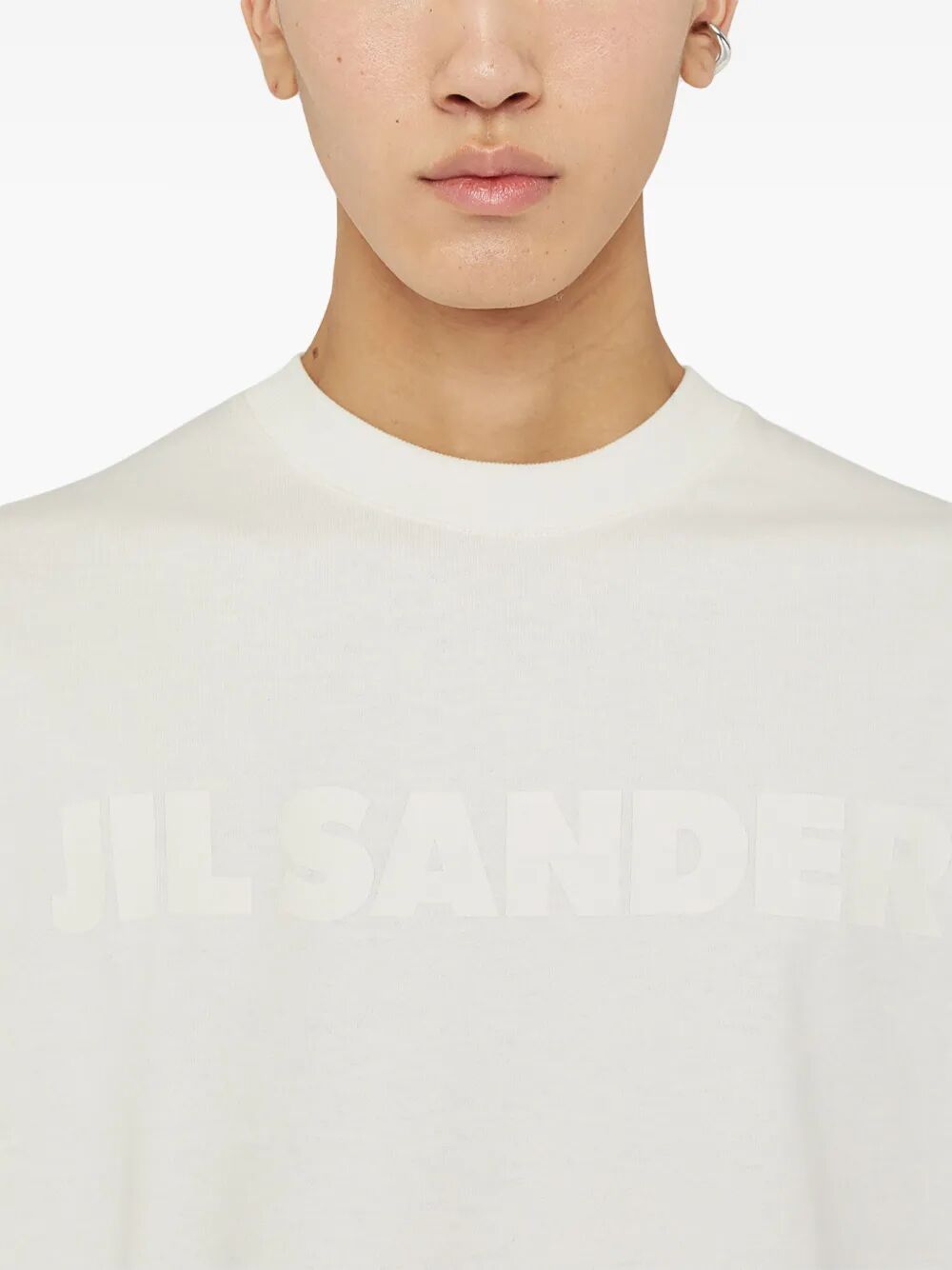 JIL SANDER Short Sleeve Crewneck T-Shirt