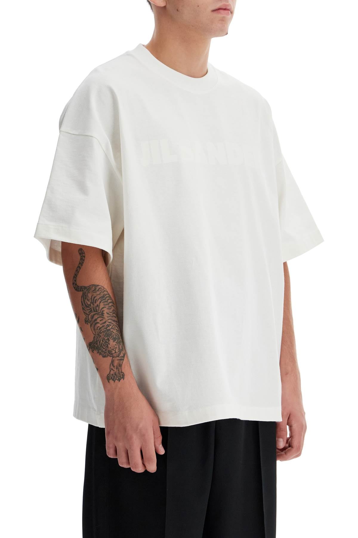JIL SANDER Short Sleeve Crewneck T-Shirt