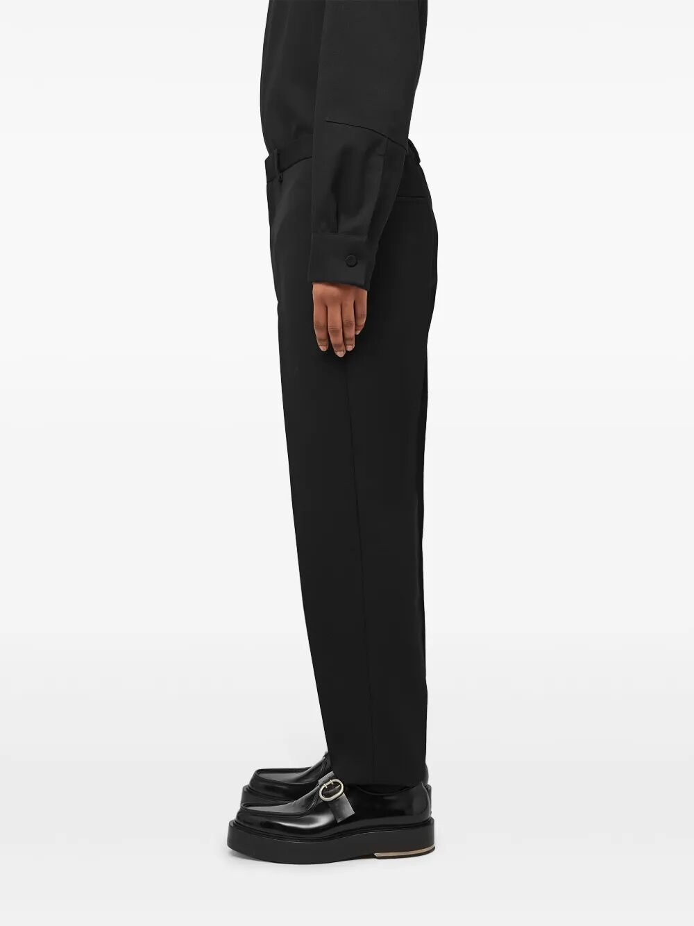 JIL SANDER Classic Wool Trousers for Men - Timeless Fit