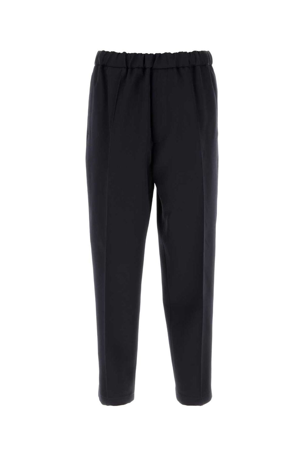 JIL SANDER Midnight Wool Pants for Men - Size D