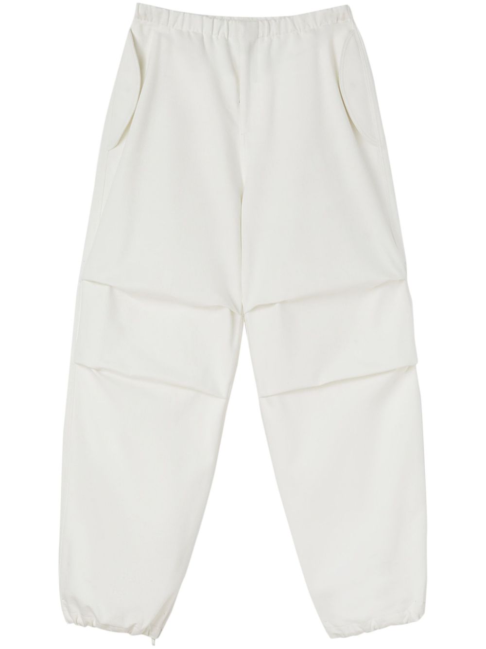 JIL SANDER Tapered Cotton Trousers for Men