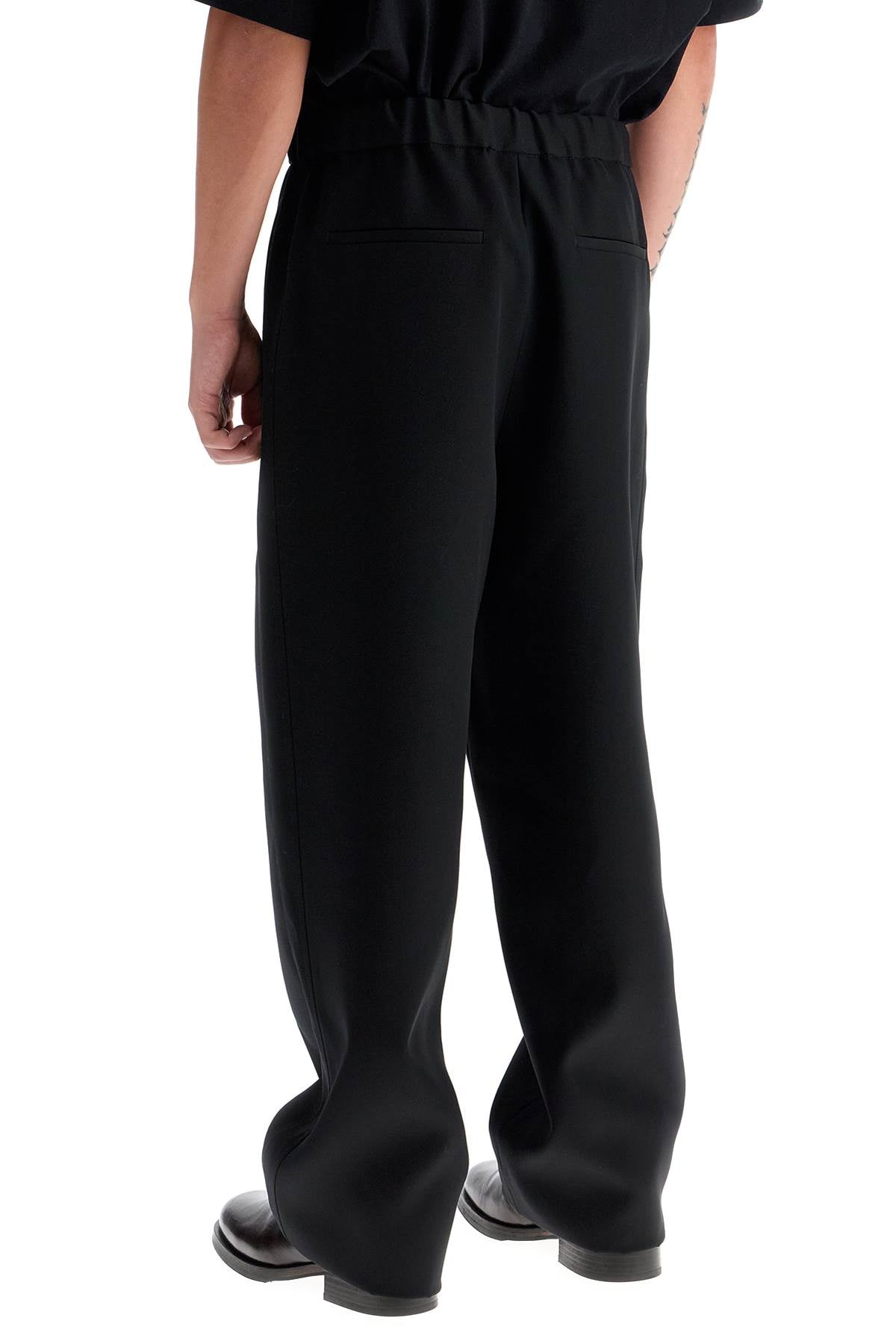 JIL SANDER Men's Wool Trousers - Fall/Winter 2024