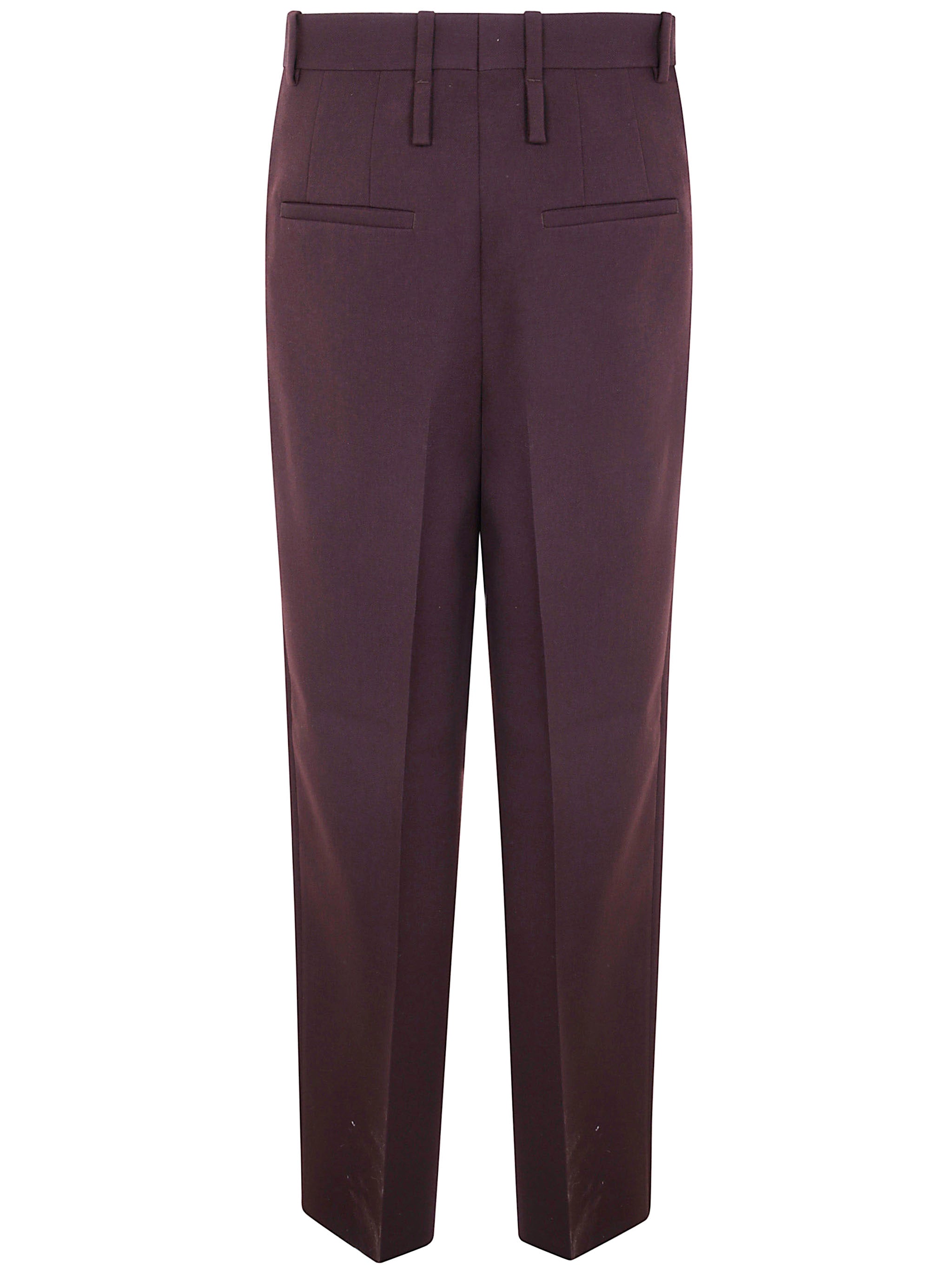 JIL SANDER Classic Wool Trousers for Men - FW25 Collection