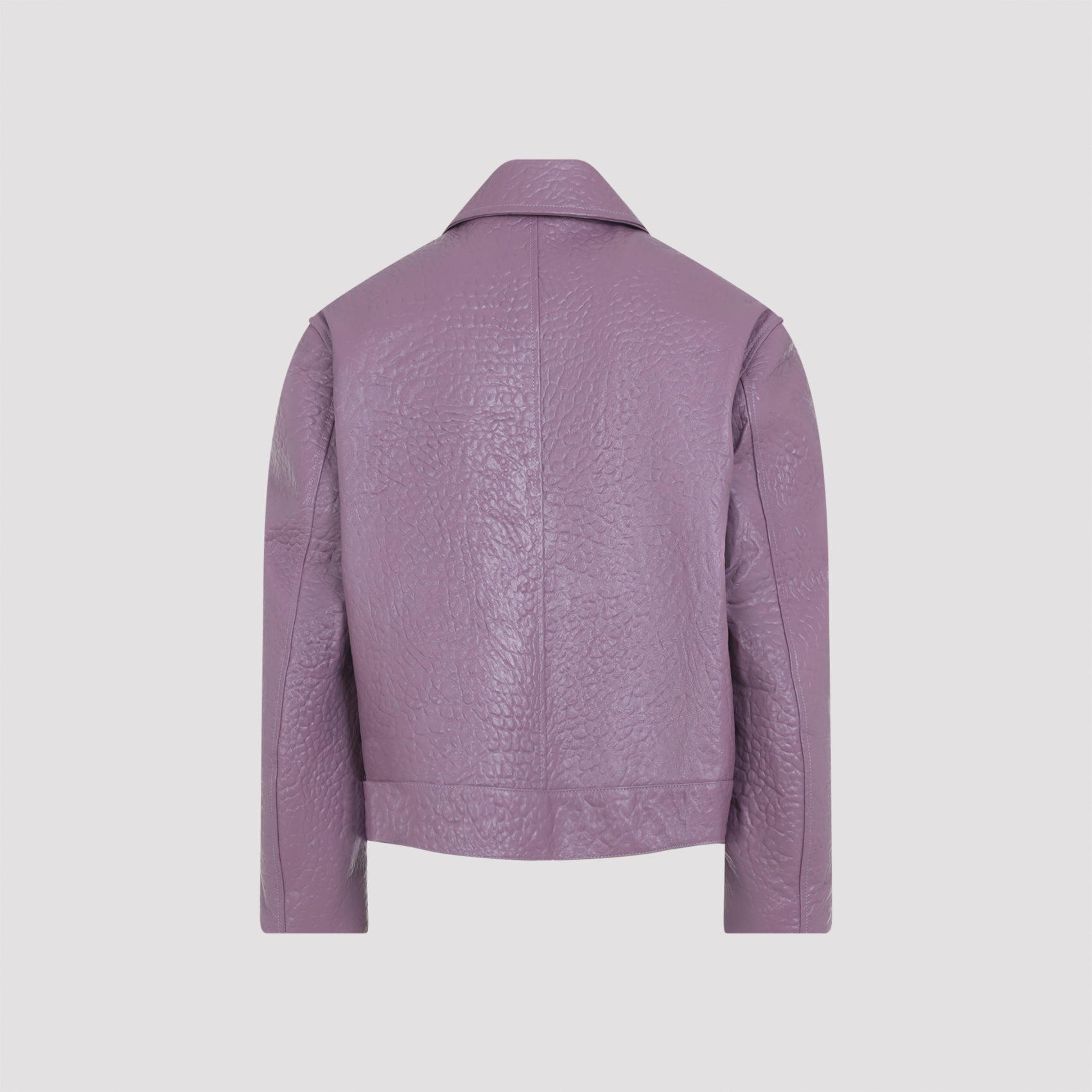 JIL SANDER Men's Leather Blouson Jacket