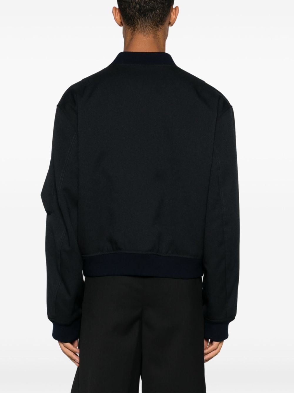 JIL SANDER Padded Bomber Jacket
