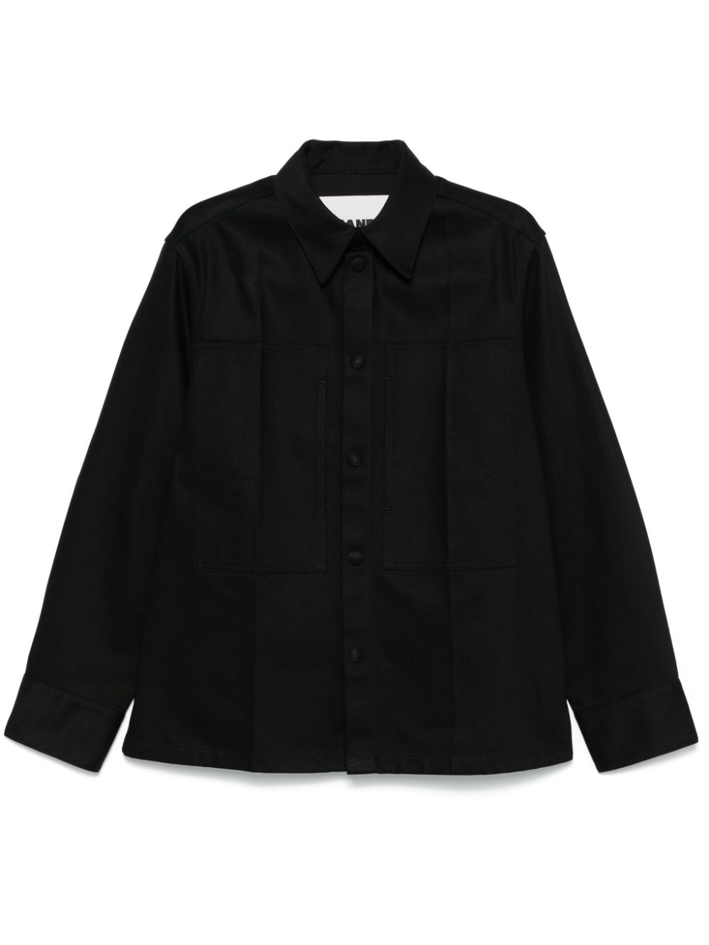 JIL SANDER Classic Denim Front Press-Stud Shirt