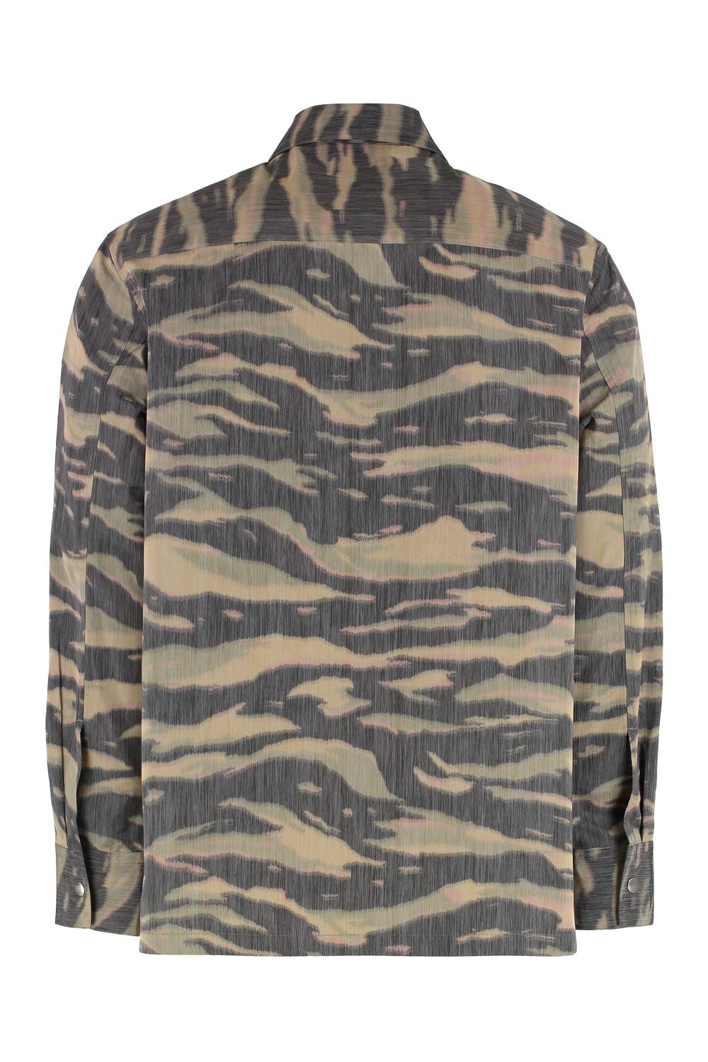 JIL SANDER Silk Blend Overshirt - Boxy Fit