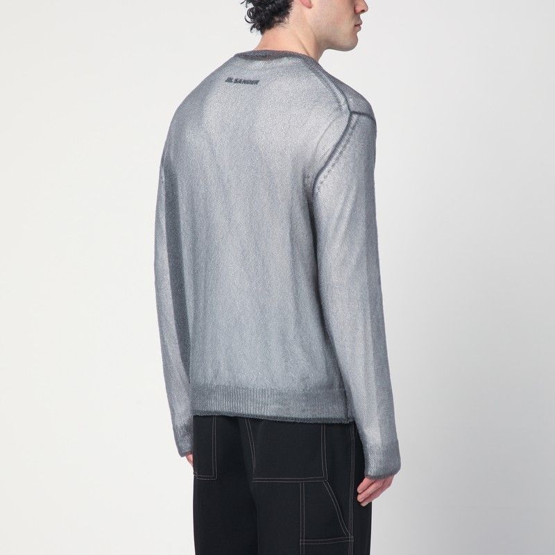 JIL SANDER Layered Design Crew Neck Sweater