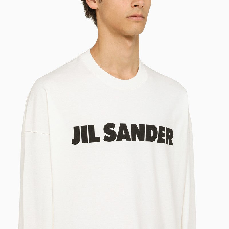 JIL SANDER Long Sleeve Cotton T-Shirt for Men