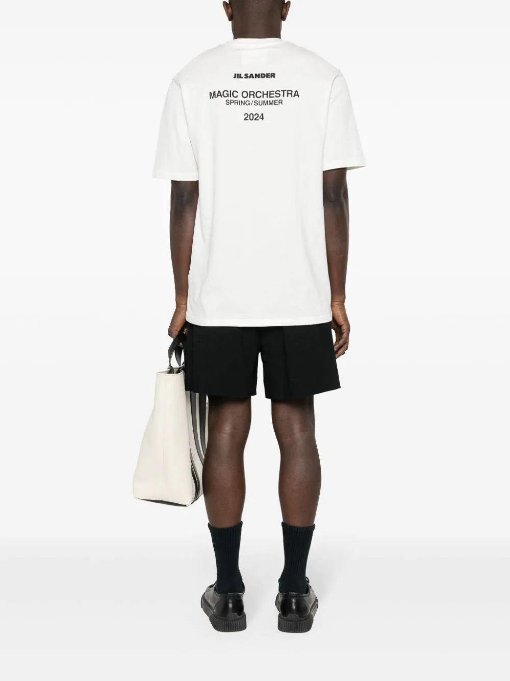 JIL SANDER Men's Cotton Crew-Neck T-Shirt