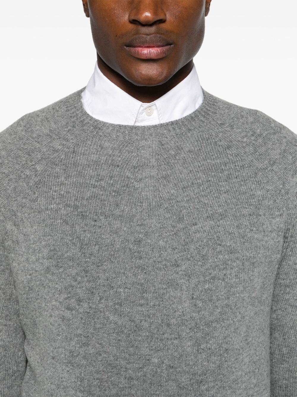 JIL SANDER Seamless Cashmere Merino Wool Jumper