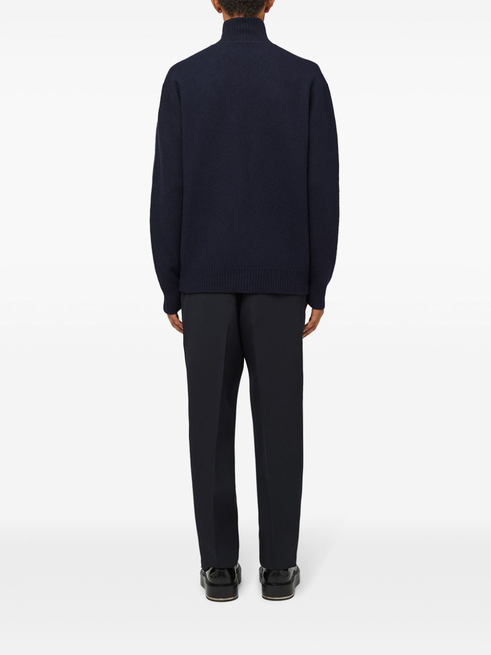 JIL SANDER Men's Luxurious Wool Sweater
