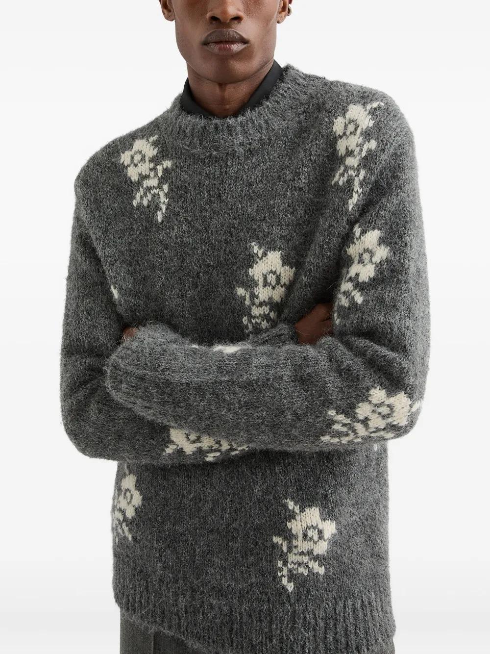 JIL SANDER Crewneck Jumper with Long Sleeves for Men