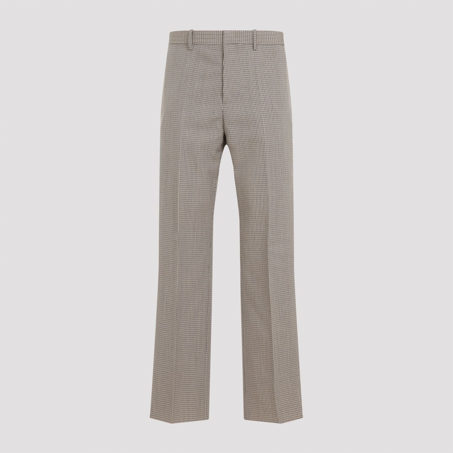 JIL SANDER Tailored Wool Pants for Men - Fall/Winter Collection