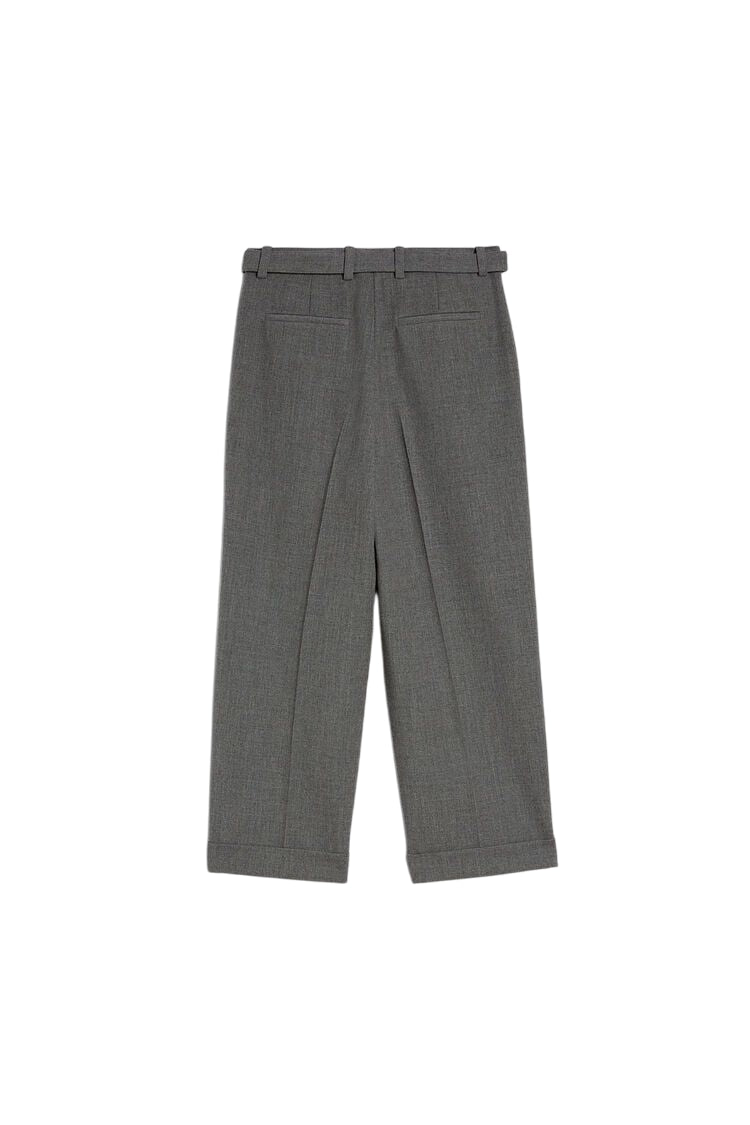 JIL SANDER Belted Canvas Trousers for Men - FW25 Collection