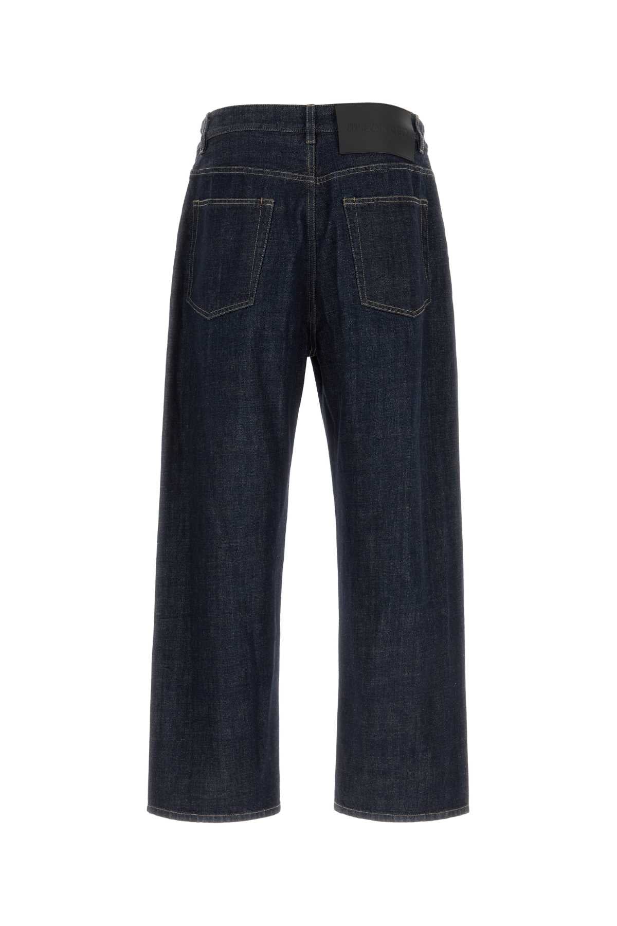 JIL SANDER Men's Casual Denim Trousers