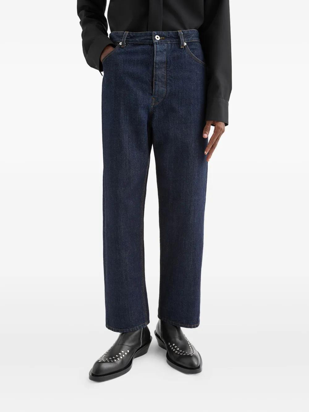 JIL SANDER Men's Casual Denim Trousers