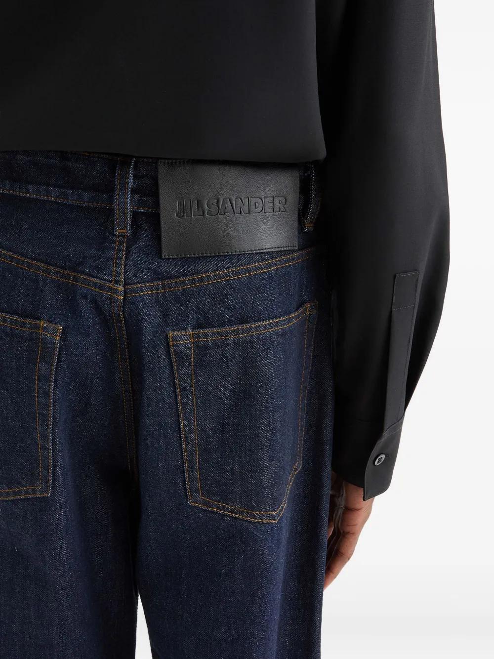 JIL SANDER Men's Casual Denim Trousers
