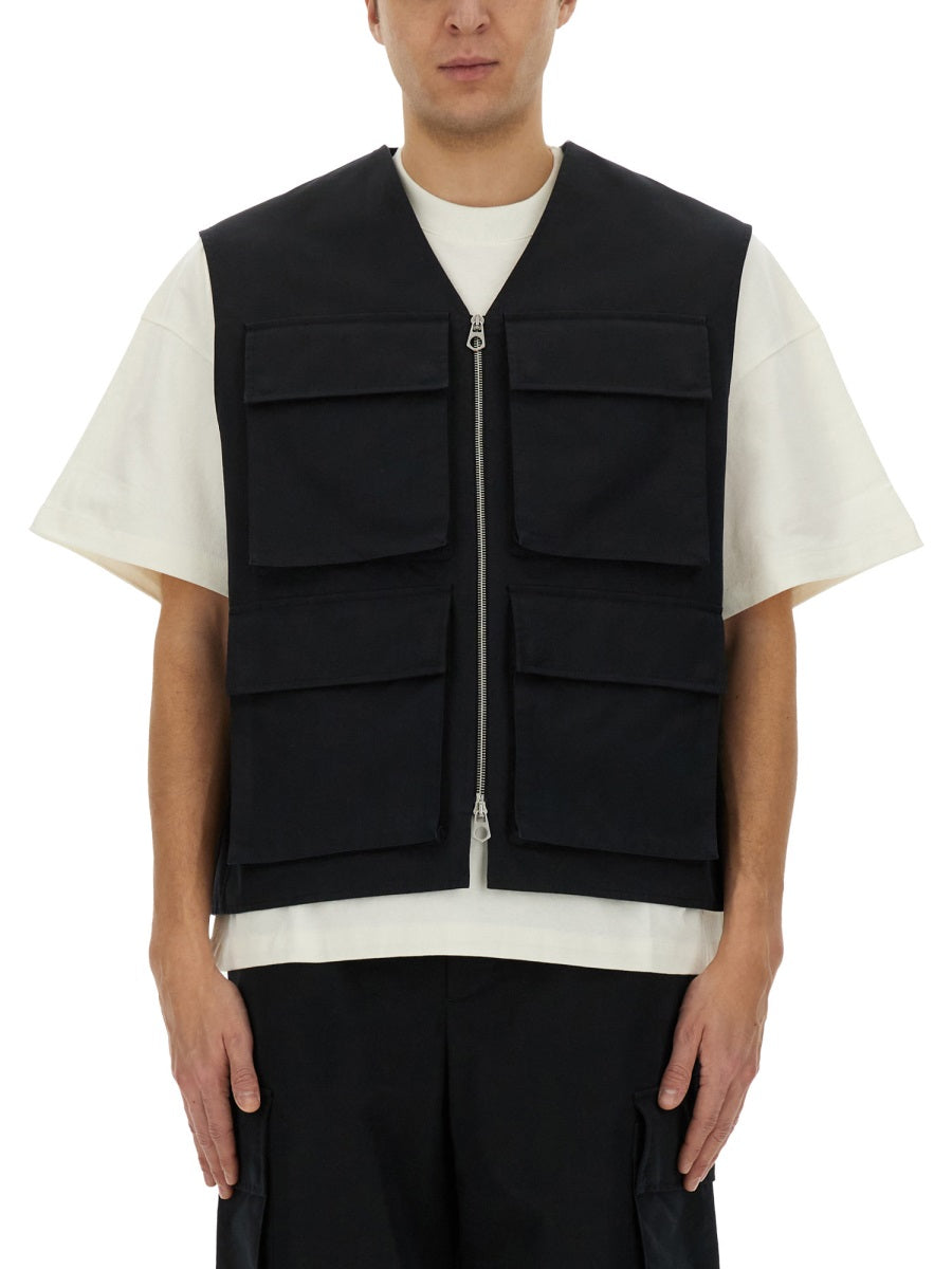 JIL SANDER Cargo Vest - Size L