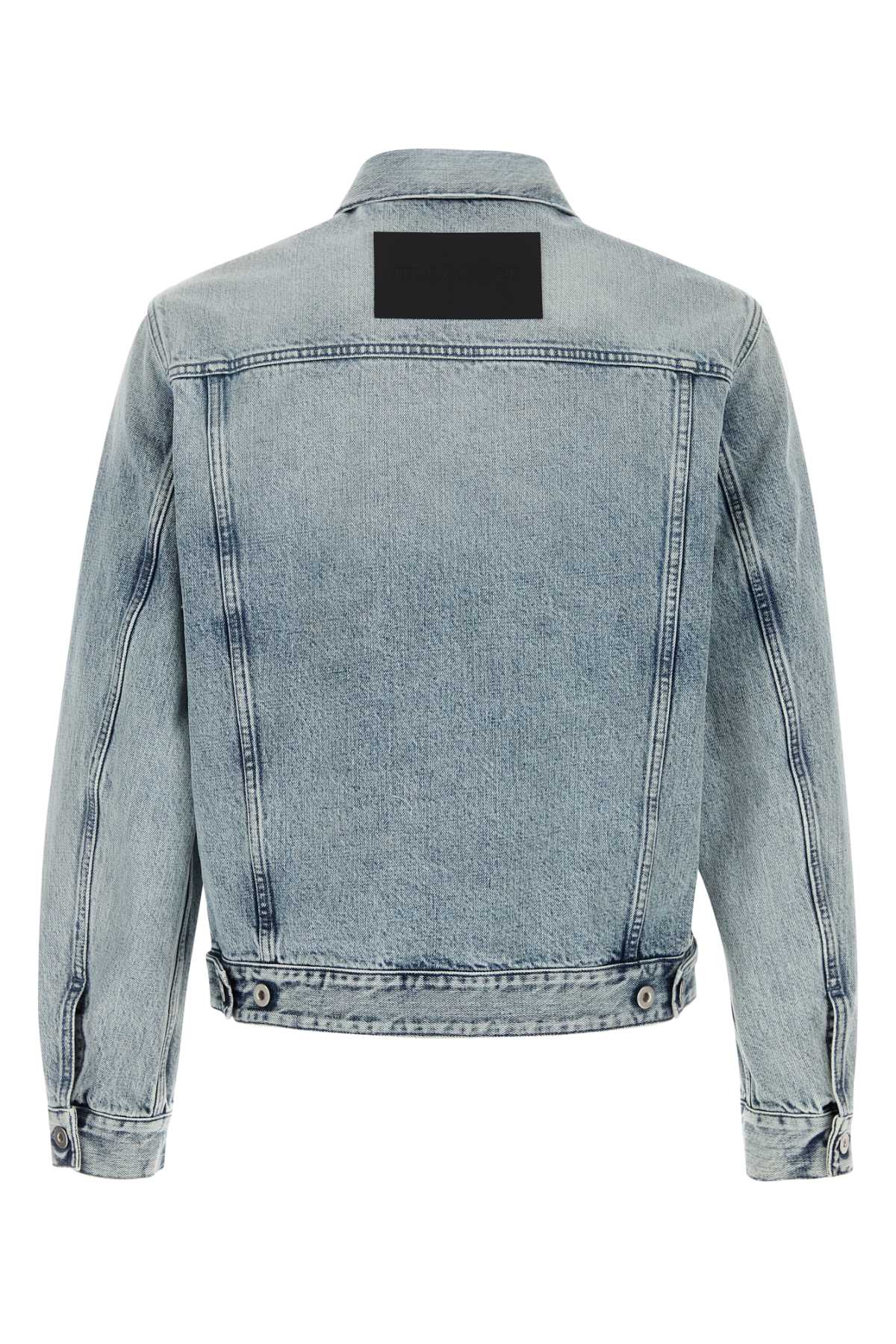 JIL SANDER Men's Treated Blouson Denim Jacket