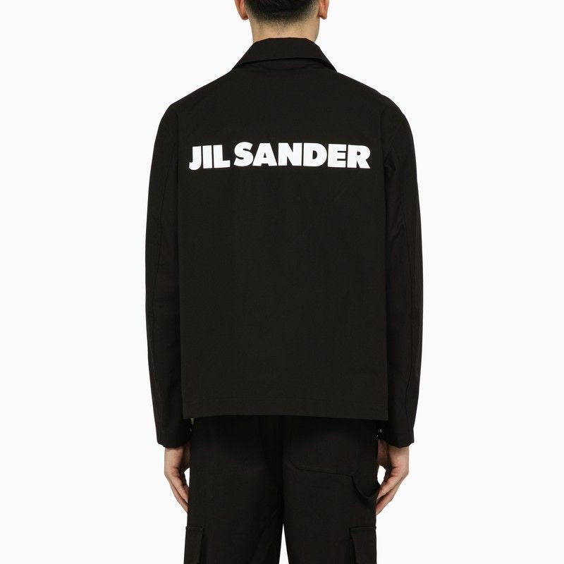 JIL SANDER Cotton Boxy Fit Overshirt