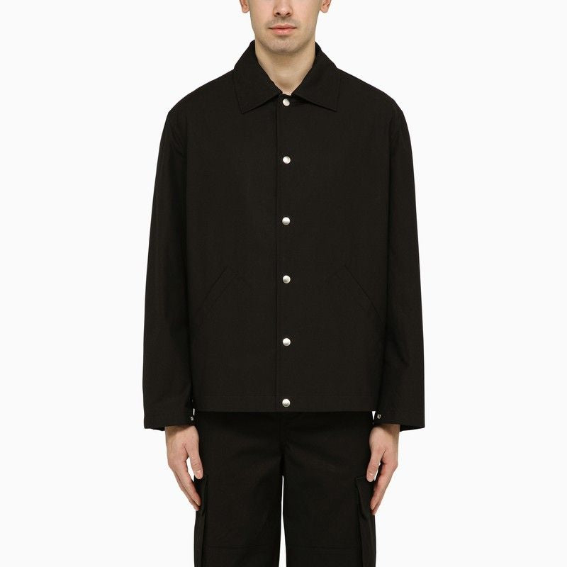 JIL SANDER Cotton Boxy Fit Overshirt