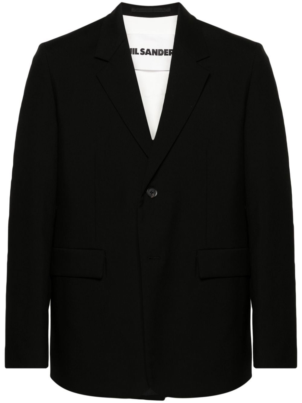 JIL SANDER Tailored Men’s Blazer Jacket 01 - Fine Wool Gabardine