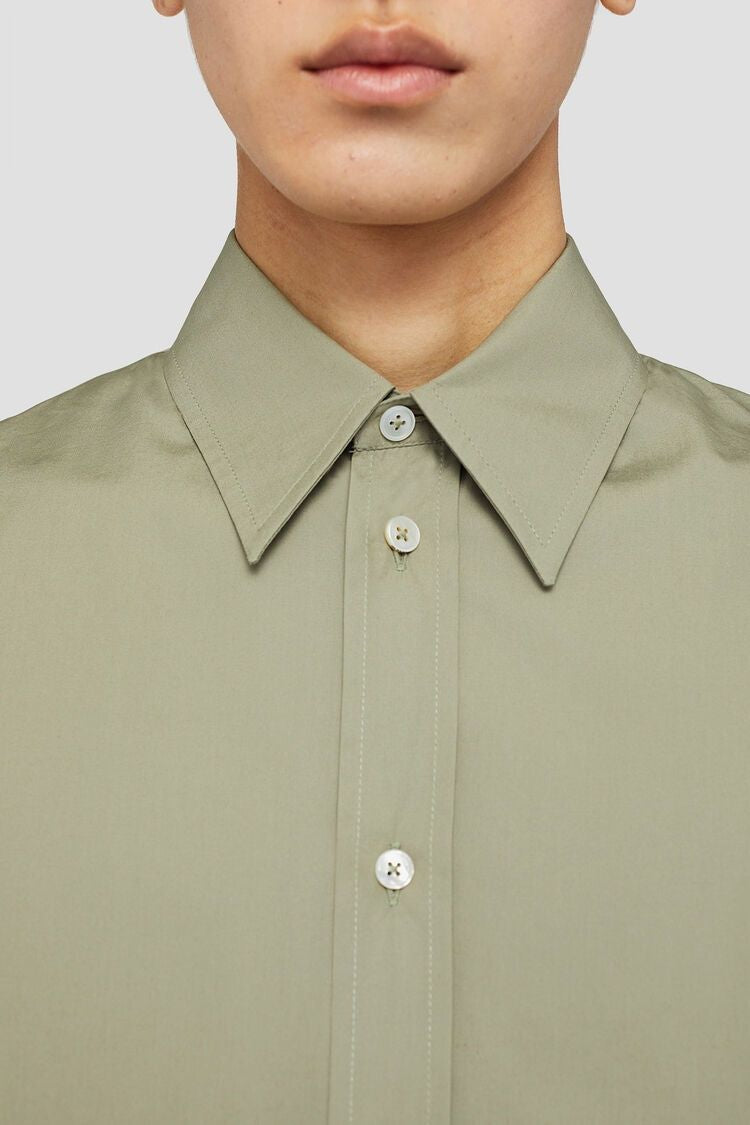 JIL SANDER Long Sleeve Cotton Shirt for Men - SS25
