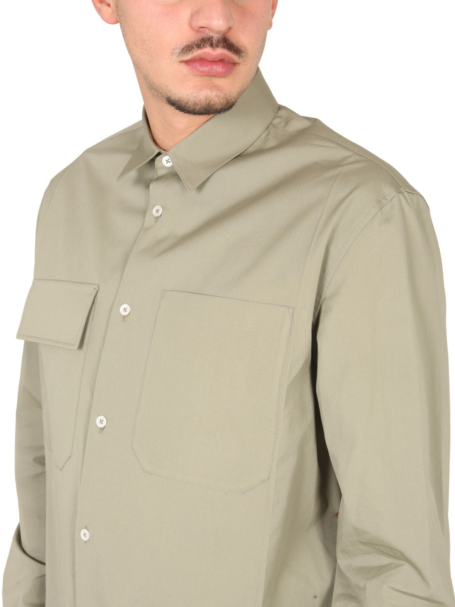 JIL SANDER Classic Poplin Shirt for Men