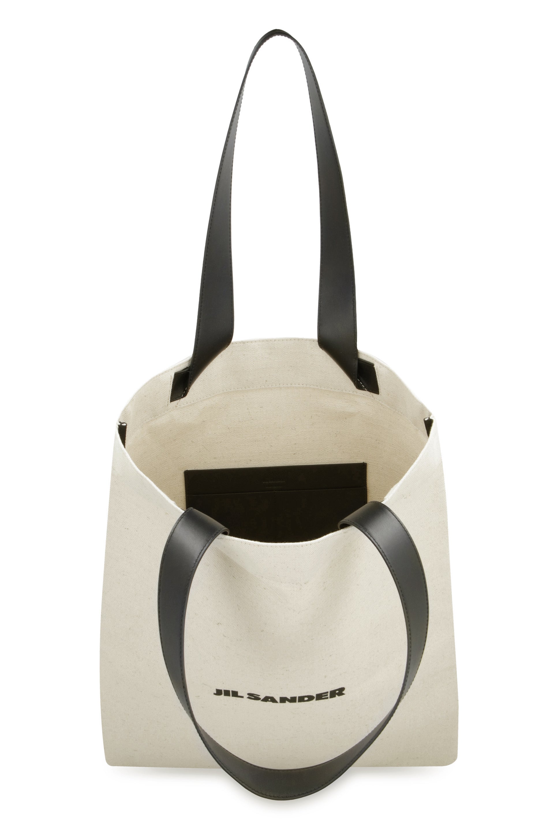 JIL SANDER Canvas Tote Handbag - 40 cm x 56 cm