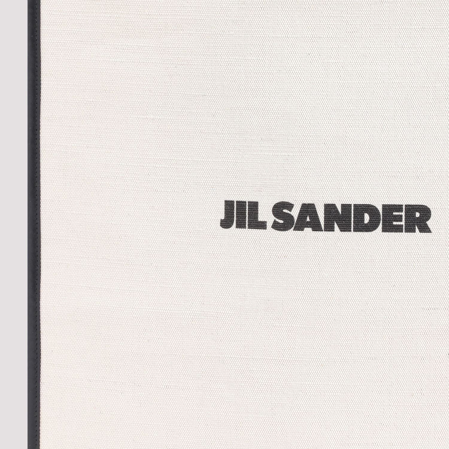 JIL SANDER Border Book Tote Handbag - 40cm x 50cm x 5cm