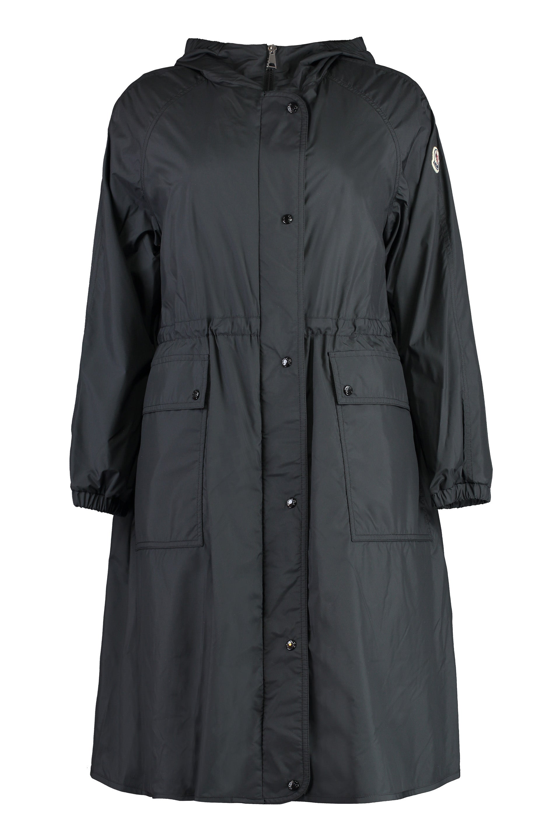 MONCLER KIDS Kids Hooded Tech Fabric Raincoat