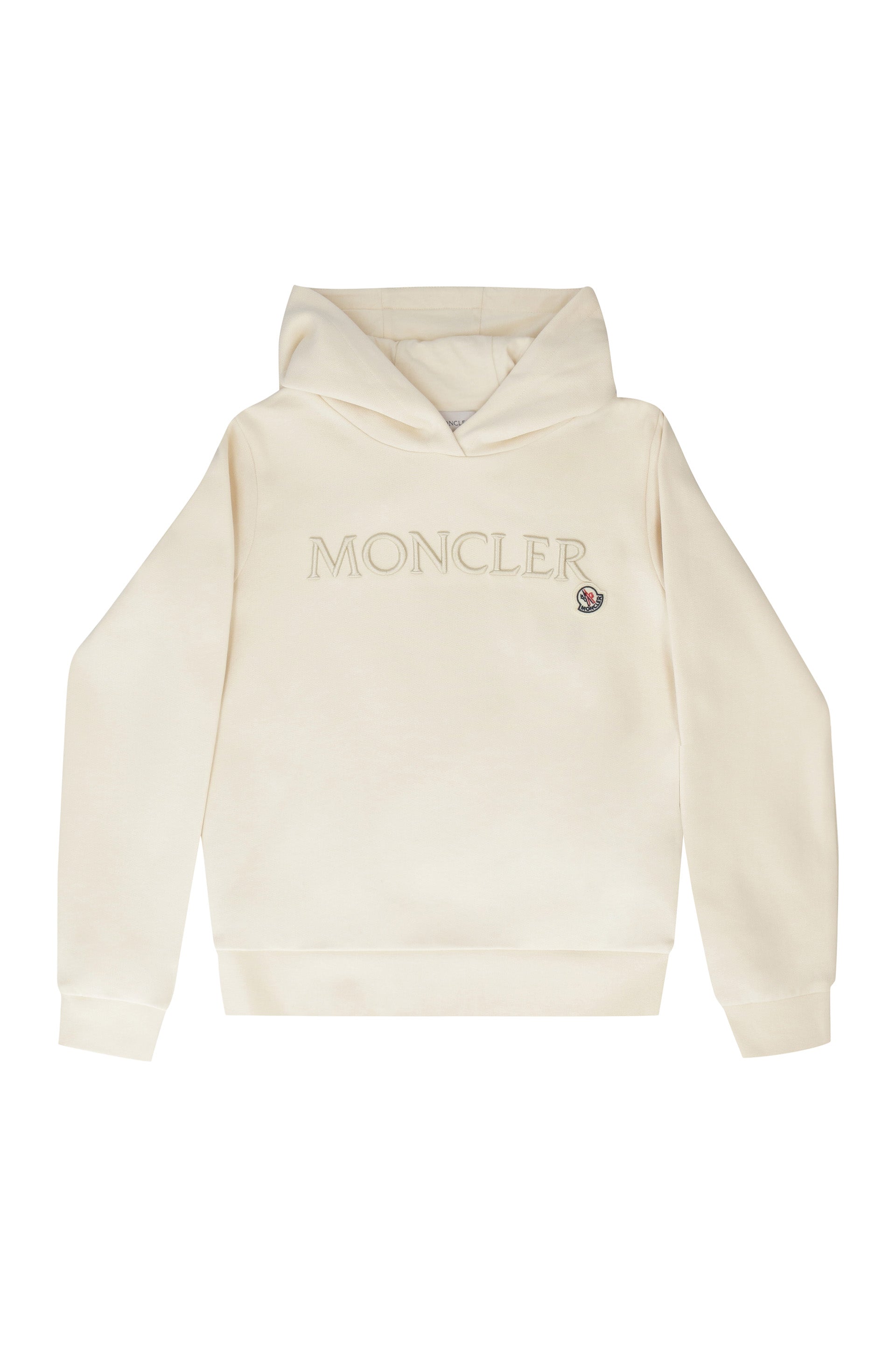 MONCLER KIDS Kids Embossed Logo Cotton Hoodie