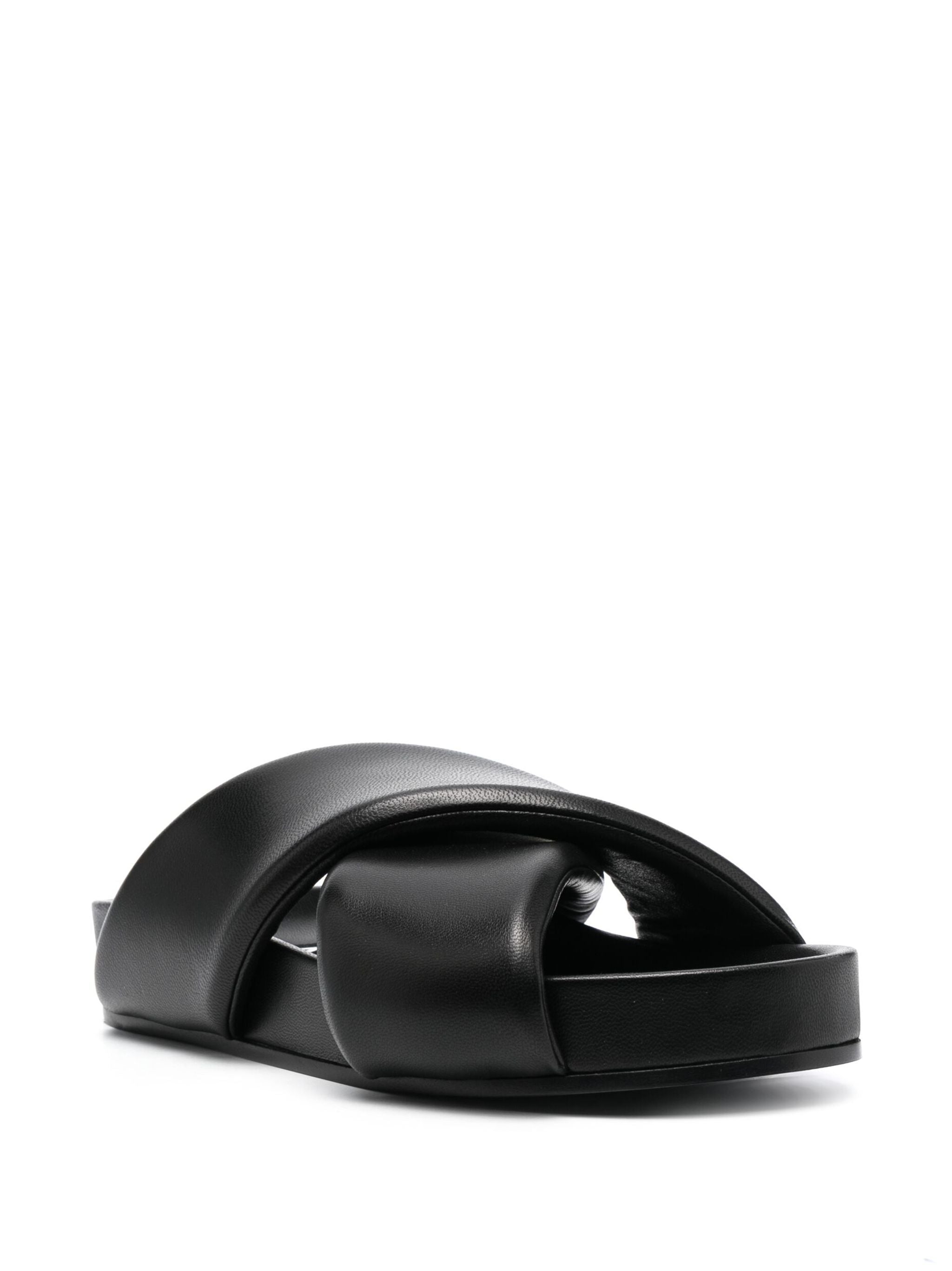 JIL SANDER Men's Leather Fusbets Sandal