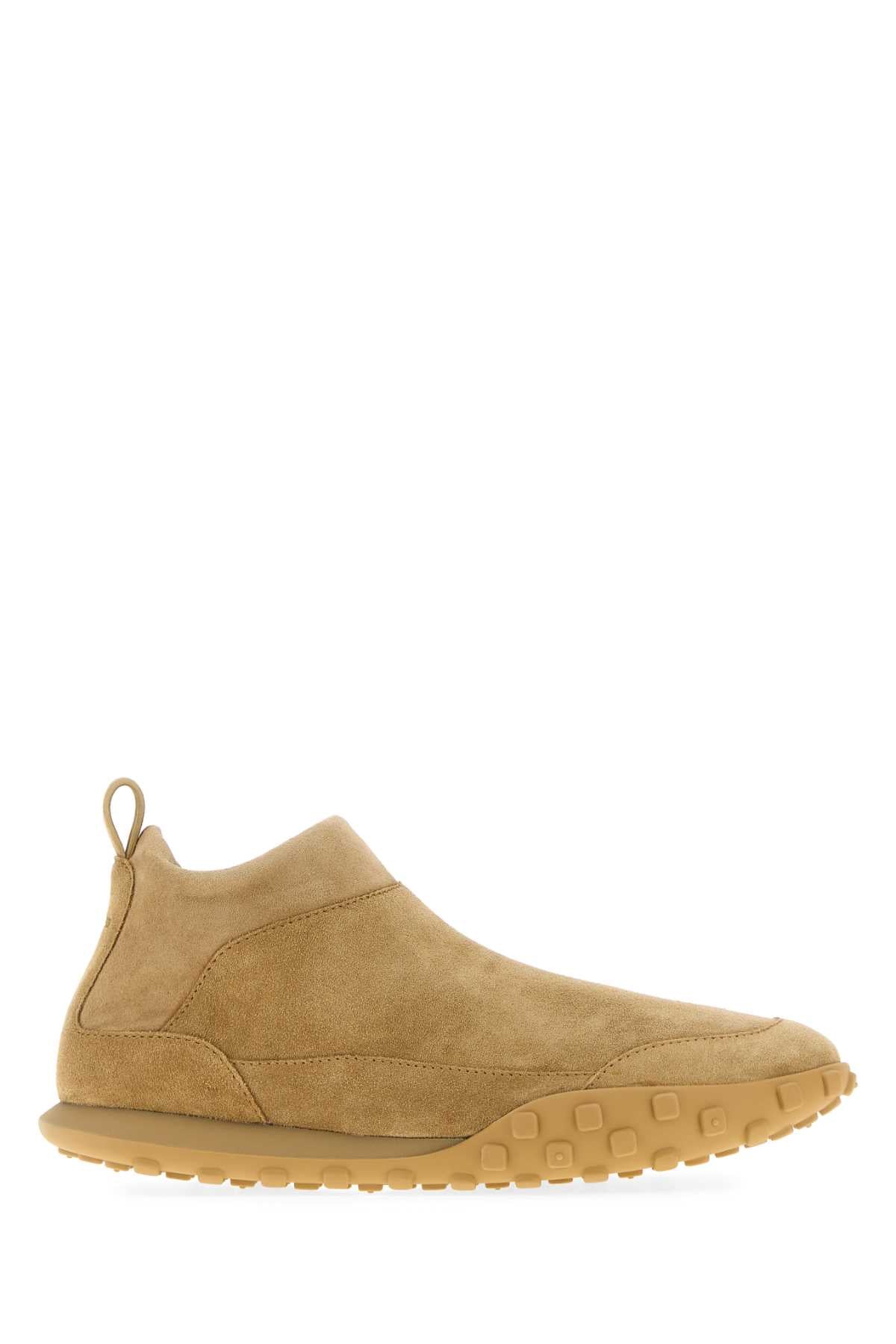 JIL SANDER Men's Suede Moon Slip-Ons