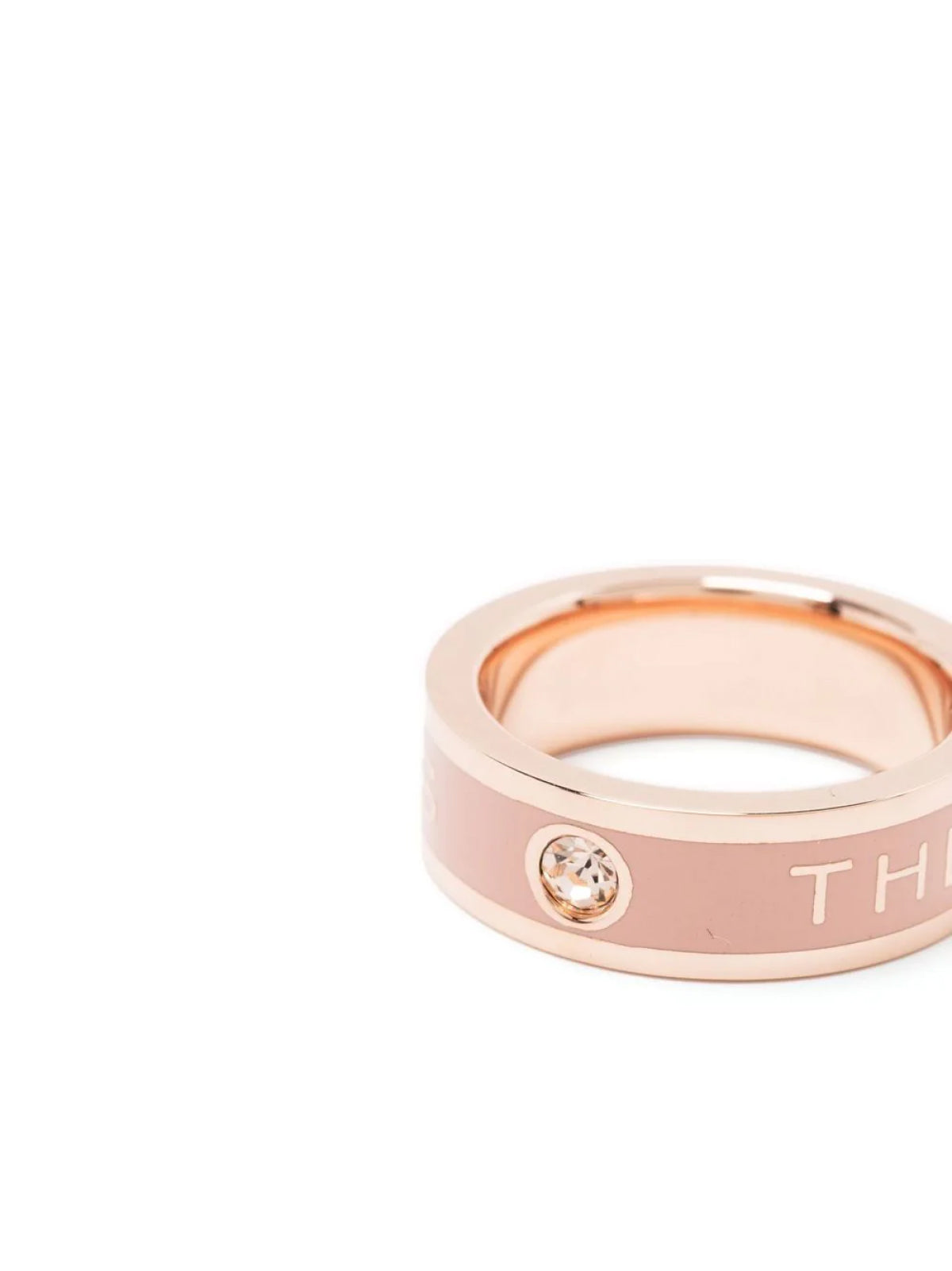 MARC JACOBS The Medallion Logo Ring - Women's Fashion Accessory