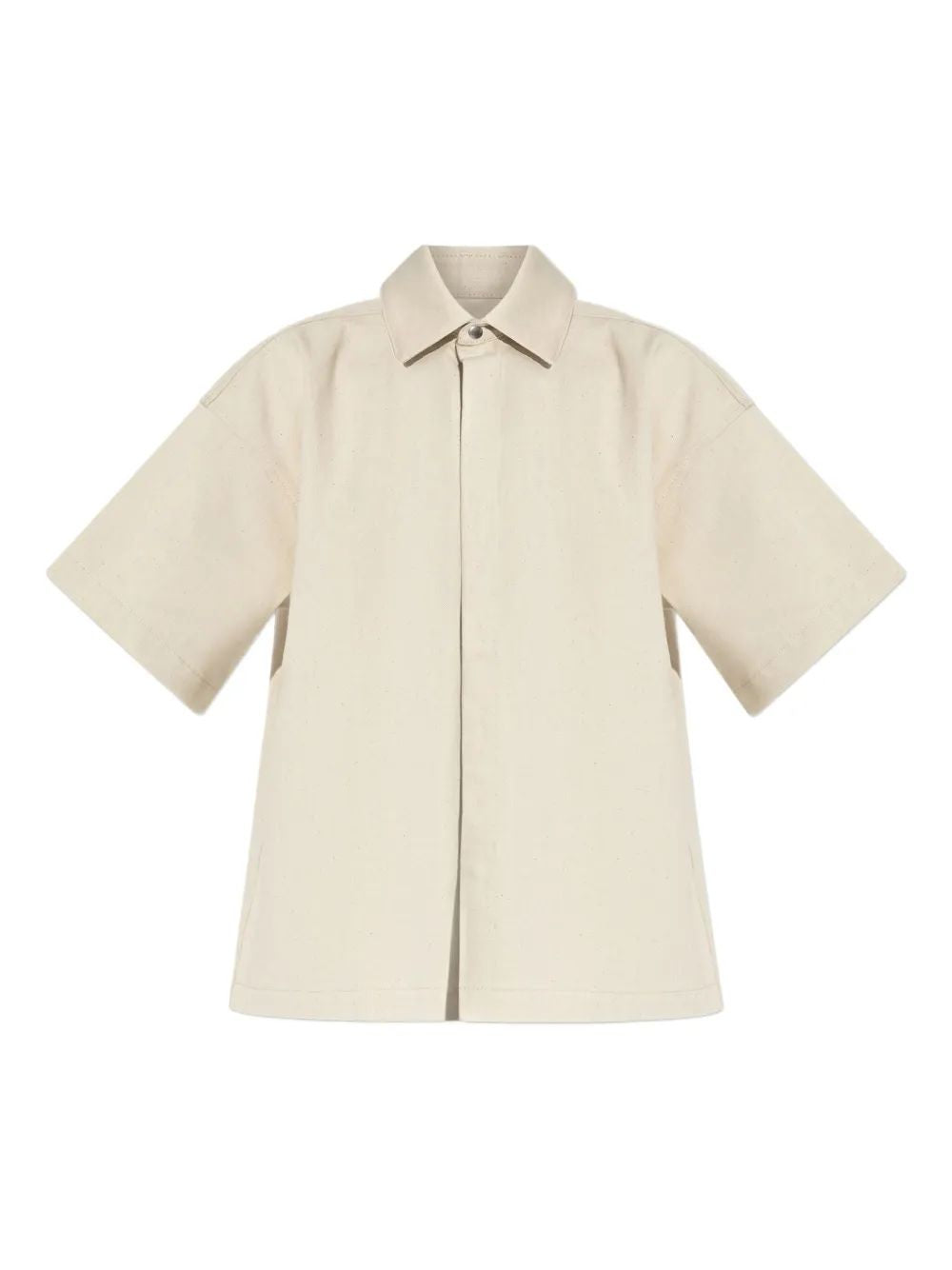 JIL SANDER Overshirt with Logo Label for Women - SS25