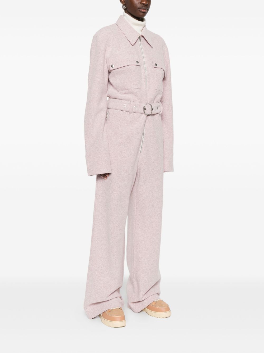 JIL SANDER Wool Blend Jumpsuit for Women