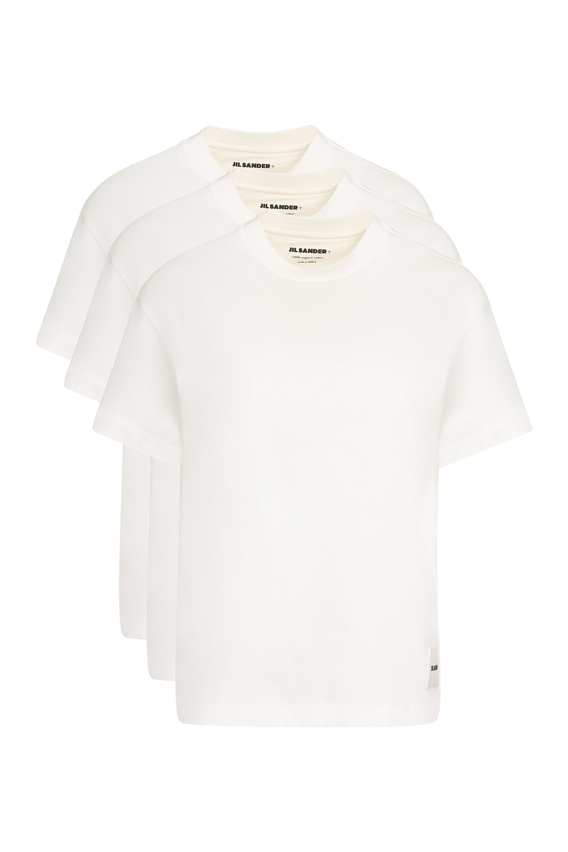 JIL SANDER Logo Cotton T-Shirt Pack of 3 - Women
