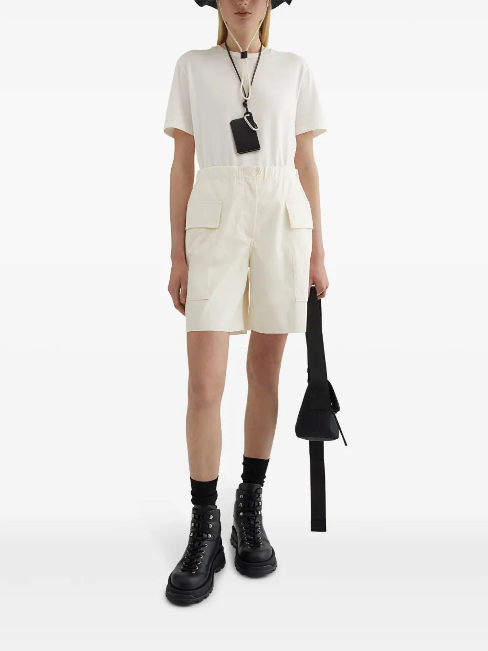 JIL SANDER Women's Logo Label T-Shirt