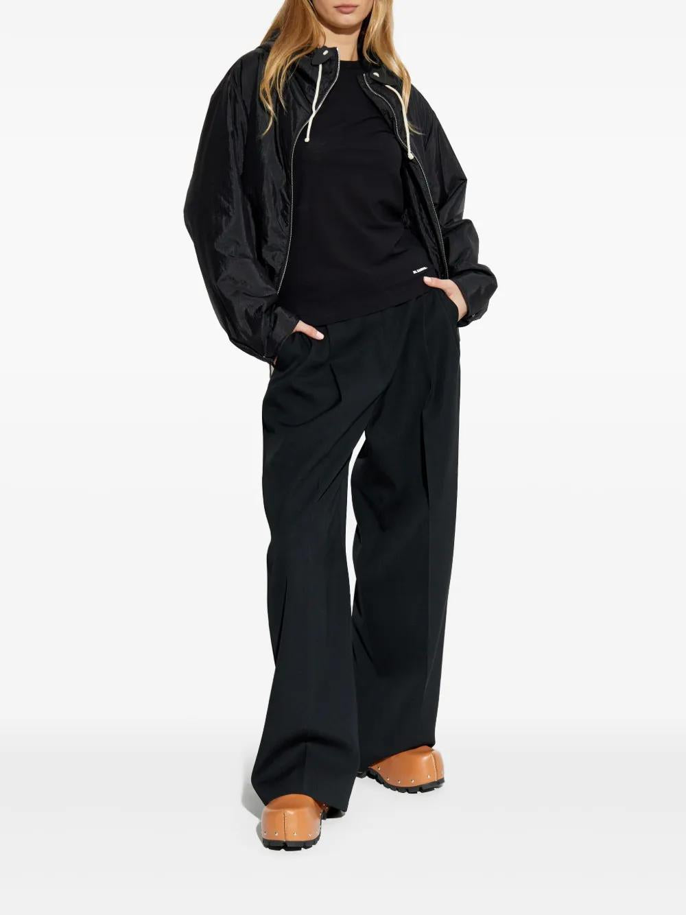 JIL SANDER Logo Cotton T-Shirt for Women