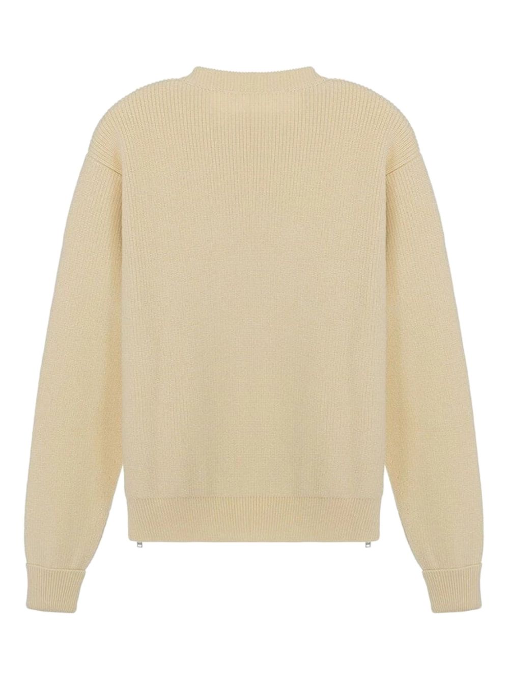 JIL SANDER Ribbed Knit Crew Neck Sweater for Women