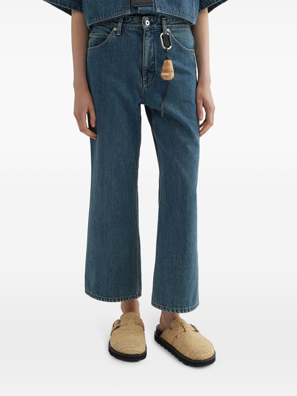 JIL SANDER Wide-Leg Flared Jeans for Women