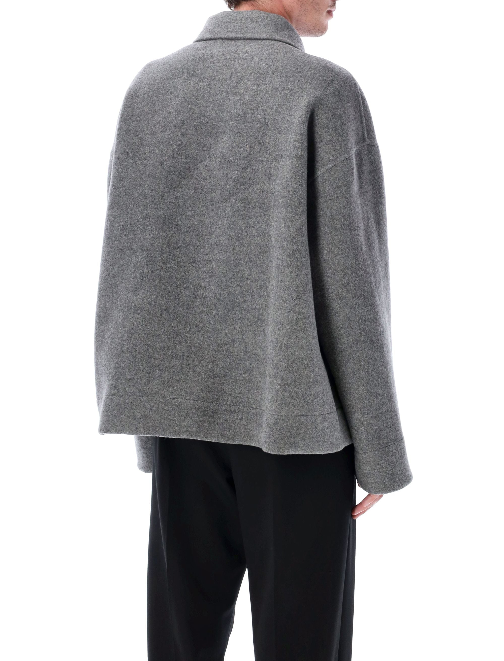 JIL SANDER Men's Wool Blouson Jacket