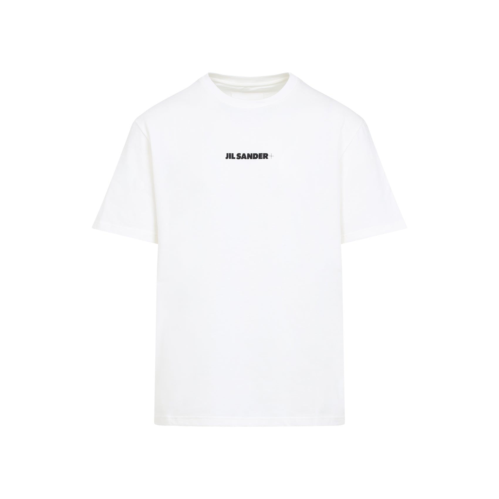 JIL SANDER Men's Logo Cotton T-Shirt - Short Sleeves